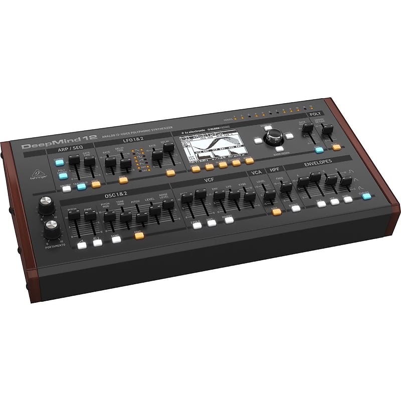 Behringer DEEPMIND 12D True Analog 12-Voice Polyphonic Desktop Synthesizer with Tablet Remote and Wi-Fi image 1