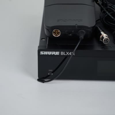 Used Shure BLX4R Wireless System with lavalier mic image 2