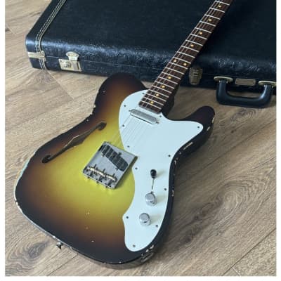 Fender Custom Shop Limited Edition '50s Telecaster Thinline Relic - Dirty Sonic Burst for sale