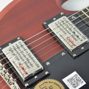 Used Epiphone Vintage Worn Cherry SG G-400 Electric Guitar Used Epiphone Vintage Worn Cherry SG G-400 Electric Guitar