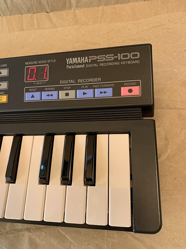 YAMAHA PSS-100 ポータサウンド デジタル録音キーボード テクノ Yamaha PSS-100 Review & Output Mod - YouTube