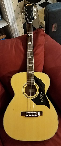 Teisco acoustic guitars top
