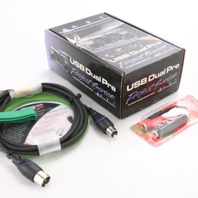 ART USB Dual Pre Audio Interface Preamplifier & Monster XLR Cable #48050 image 9