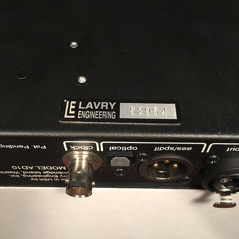 Lavry AD10 Stereo AD Converter | Reverb