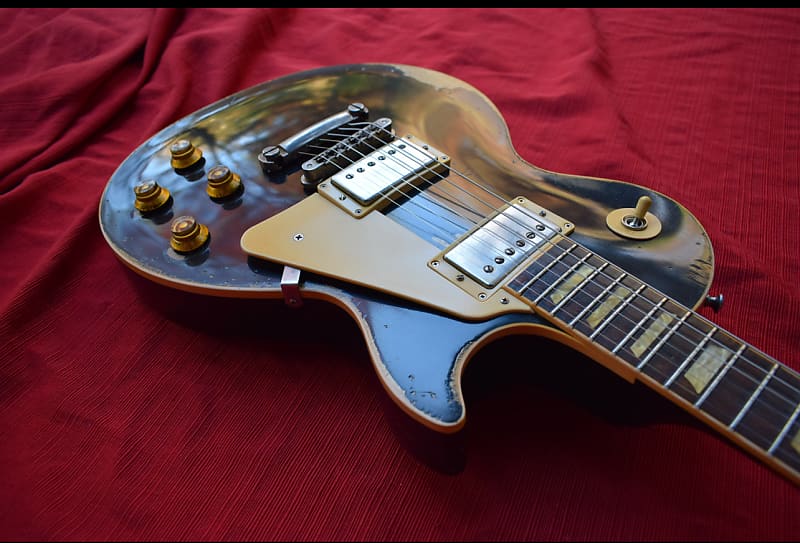 Gibson Les Paul Dax & Co 2012 - Heavy Relic Black | Reverb