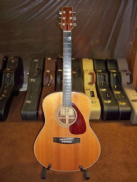 Yamaha FG-580 1973 Natural MIJ Nippon Gakki vintage acoustic guitar