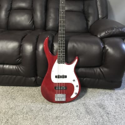 Peavey Milestone 4-String Electric Bass 2010s Red image 1