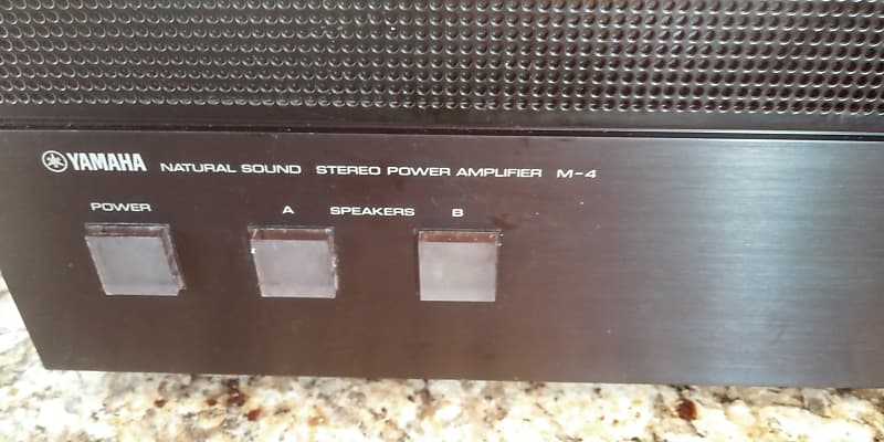 Yamaha M4 Natural Sound Power amp 1978 | Reverb