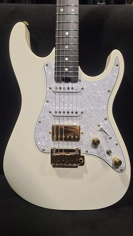 2021 New Model Special Run! Soloking MS-1 Classic Olympic White with Binding and Full Rosewood Neck & Fingerboard image 1