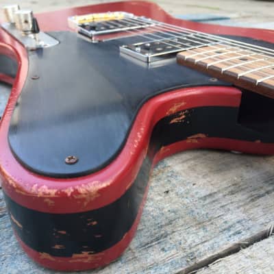 Pardo guitars- Firecaster  RED- RELIC image 11