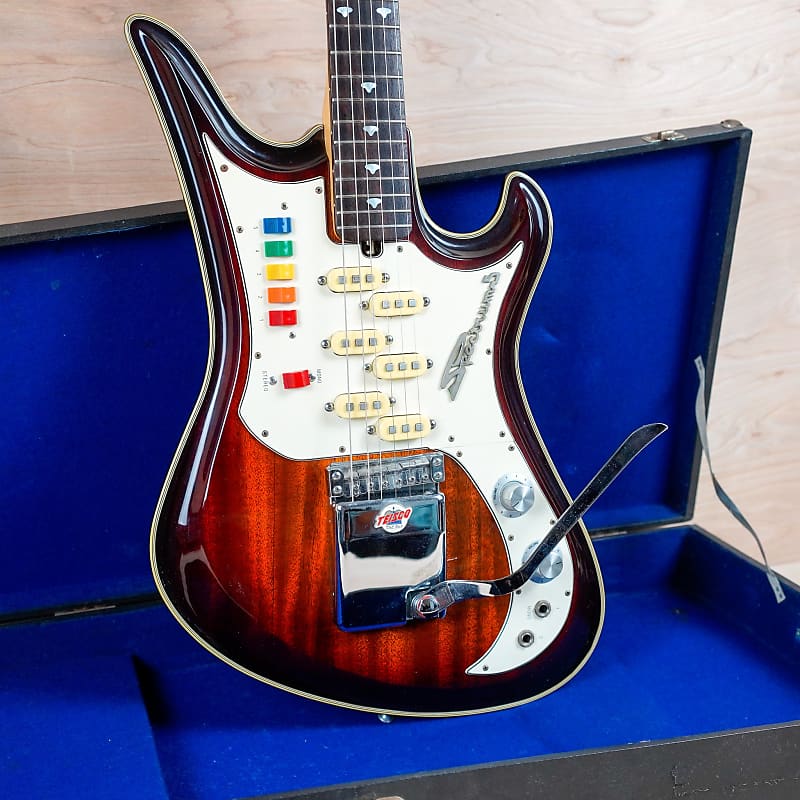 Teisco Spectrum 5 Reissue 1997 Sunburst Made in japan MIJ w