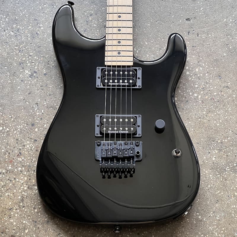 Charvel Usa San Dimas Style 1 2h 2008 Black Reverb