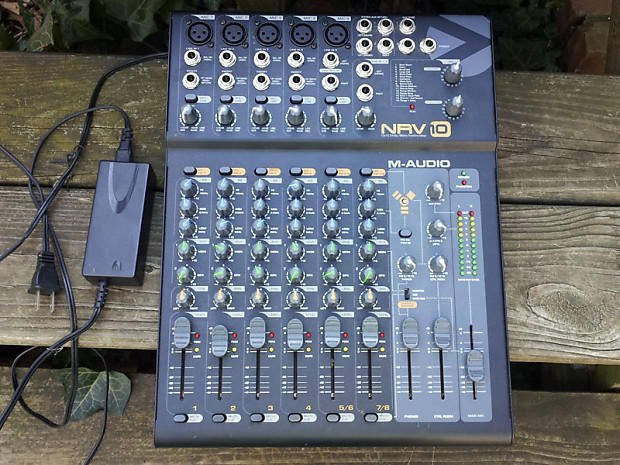 M-AUDIO NRV 10 アナログミキサー M-Audio NRV-10 review | MusicRadar