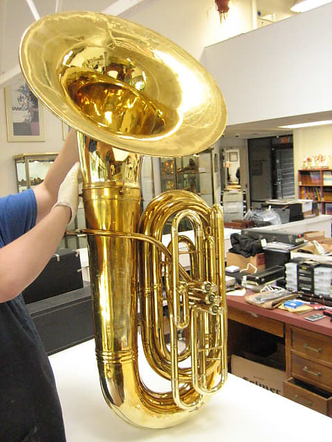 King 2340 Bell-Front BBb Tuba 1998 Brass Lacquer | Reverb