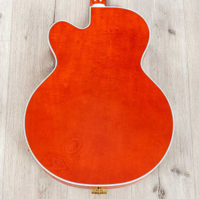 Gretsch G6120TG Players Edition Nashville Hollow Body Guitar, Orange Stain image 9