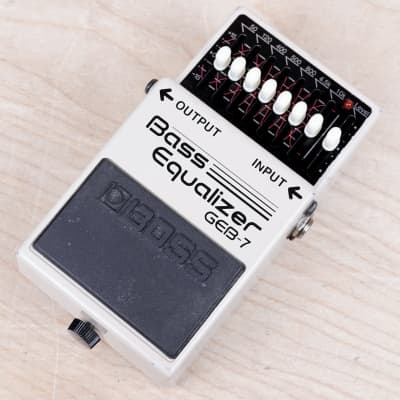 Boss GEB-7 Bass Equalizer | Reverb