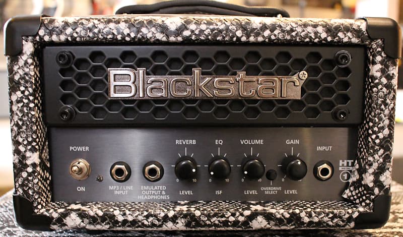 Used Blackstar HT-1 Metal Snakeskin Head AND Cabinet