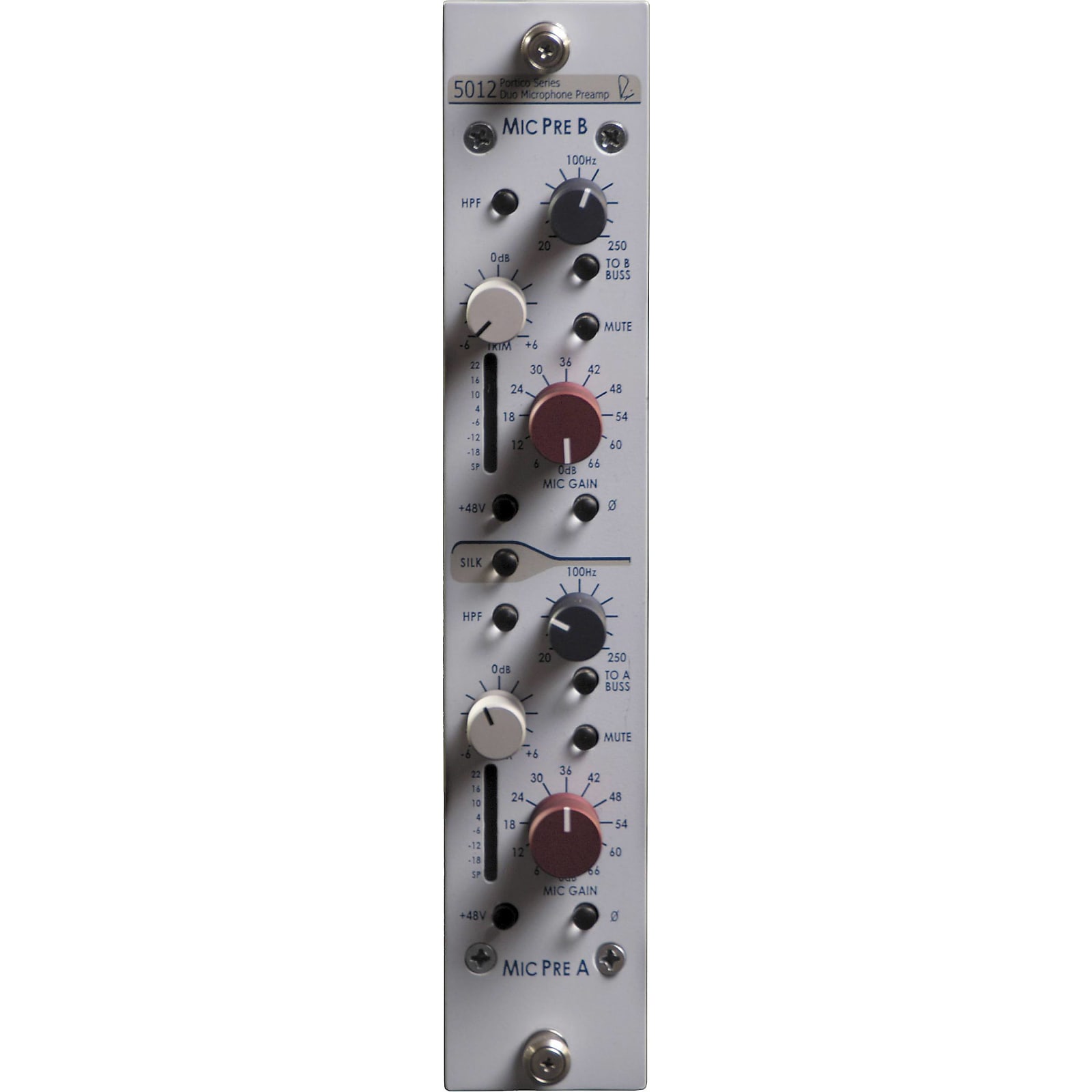 Rupert Neve Designs Portico 5012 Dual Mic Preamp (Vertical) | Reverb