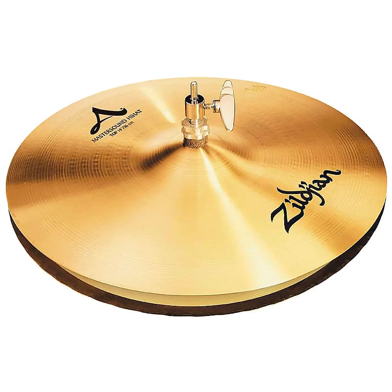 Zildjian 14" A Series Mastersound Hi-Hat Cymbal (Bottom) image 1