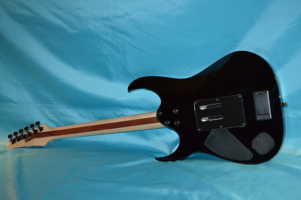 Mid 2010s Ibanez RGIR20E Black w/ Edge Pro II, EMG Pickups