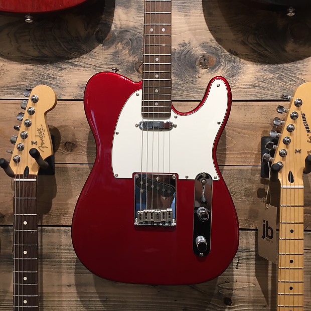 Squier Standard Telecaster Candy Apple Red | Reverb