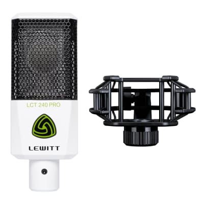 Lewitt LCT 240 Pro Value Pack with Shockmount, White | Reverb