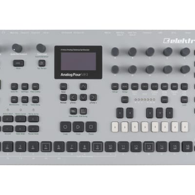 Elektron Analog Four MKII Synthesizer + Groovebox (Gray) [USED]