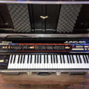 Roland Juno-60 with road hard case, just serviced