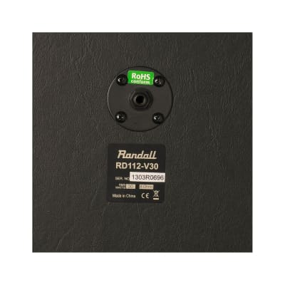 Randall RD112-V30 V30 1x12 Guitar Cabinet image 7