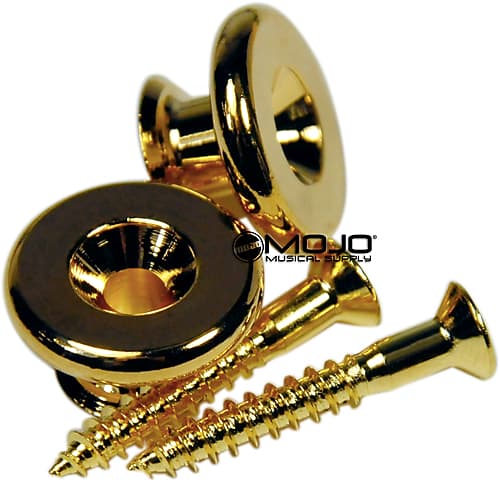 Gotoh Oversized Strap Buttons (Gold) image 1