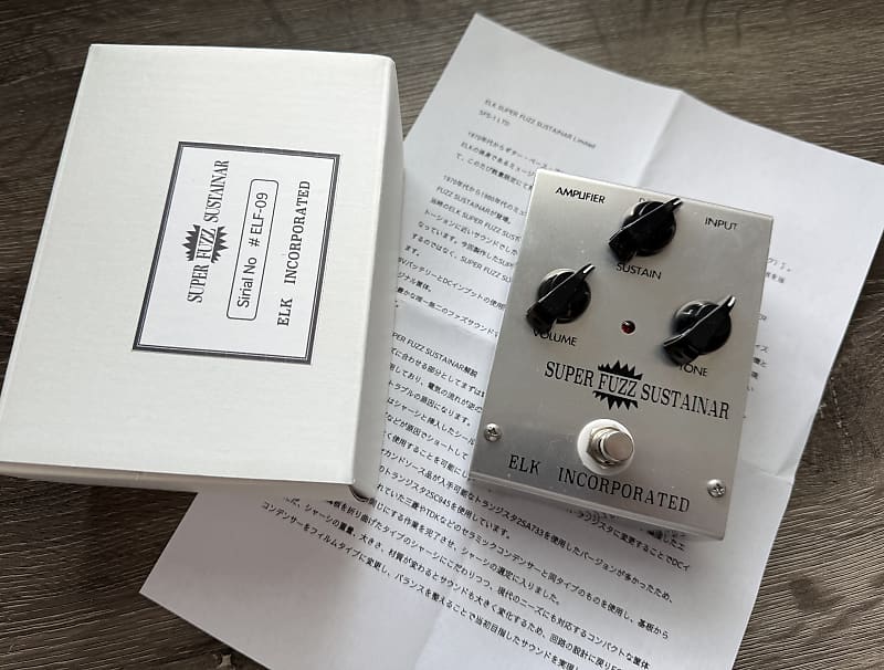 ギター ELK SUPER FUZZ SUSTAINAR Limited ELK SUPER FUZZ SUSTAINAR Limited(Proto) | Reverb