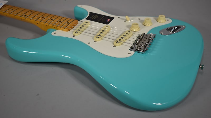 2024 Fender American Vintage II 1957 Stratocaster Seafoam Green w/OHSC image 10