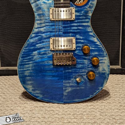 Paul Reed Smith PRS Core DGT - Moons - Faded Blue Jean Electric Guitar w/HSC image 3