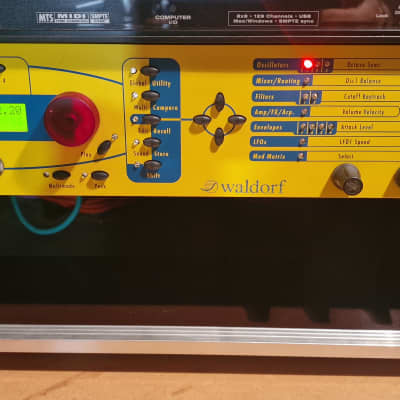 Waldorf Micro Q Rackmount Synthesizer 1999 - 2011 - Yellow