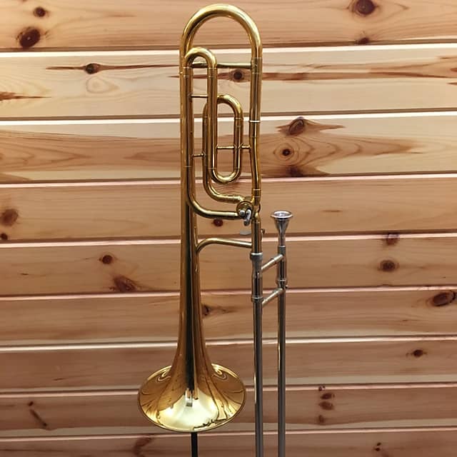 King 3B Concert Tenor Trombone w/F Attachment Reverb