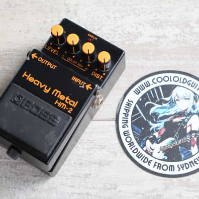 Reverb.com listing, price, conditions, and images for boss-hm-2-heavy-metal