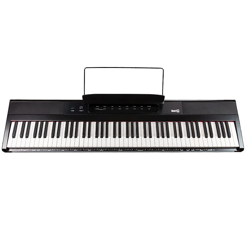 Gymax 88 Key Portable Full Size Digital Piano MIDI Keyboard w/ Pedal White  