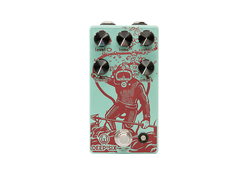 Walrus Audio Deep Six V3 Compressor Effects Pedal
