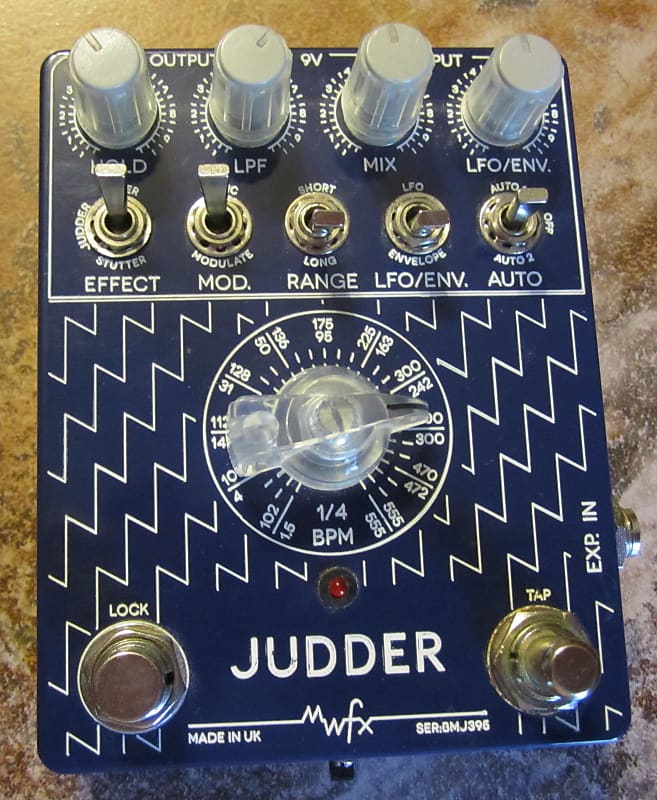 MWFX Judder Micro Looper Glitch Effect Pedal Reverb