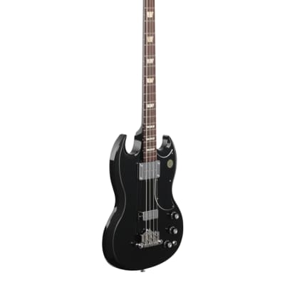 Gibson SG Standard Bass Ebony with Hard Case image 8