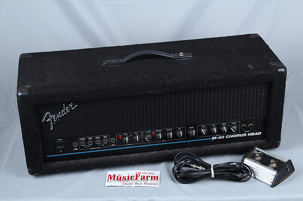 Fender m80 amp for clearance sale
