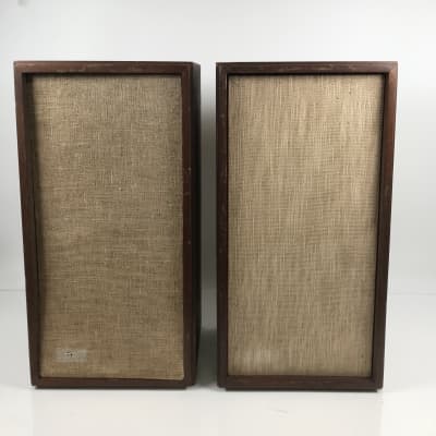 Pair of Vintage KLH Model Seventeen 17 Acoustic Suspension Speakers image 1