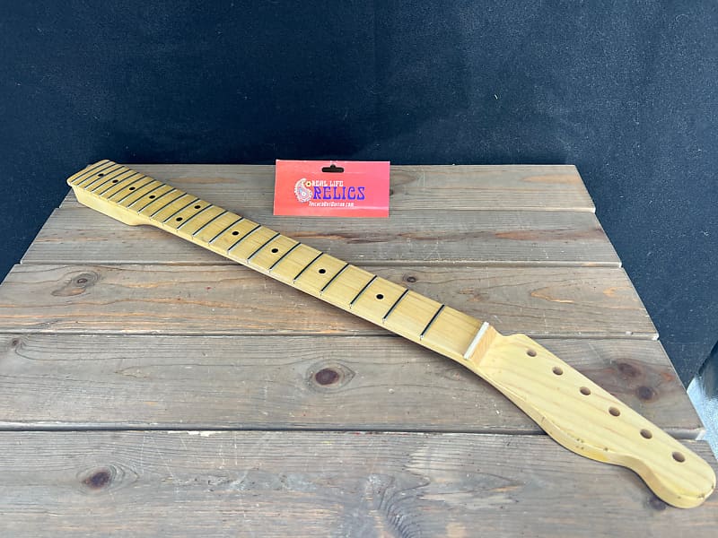 Real Life Relics Aged Maple/ Maple Tele® Telecaster® Neck RLR-TMM #6 image 1