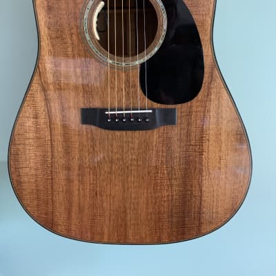**Price Reduction have to move Keneth Blount Custom Koa Dreadnought  86 Natural would consider trade for OM or 000 image 2