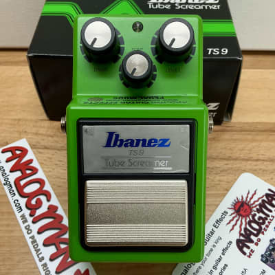Ibanez TS9 Tube Screamer with Analogman Mod Green | Reverb