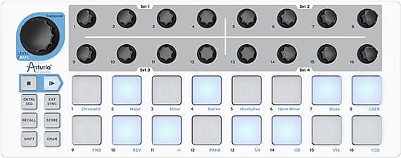 Arturia BeatStep USB/MIDI/CV Controller and Sequencer image 1