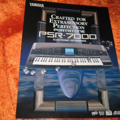 Yamaha PSR-7000 61-Key Arranger Workstation late 1990's - Gray