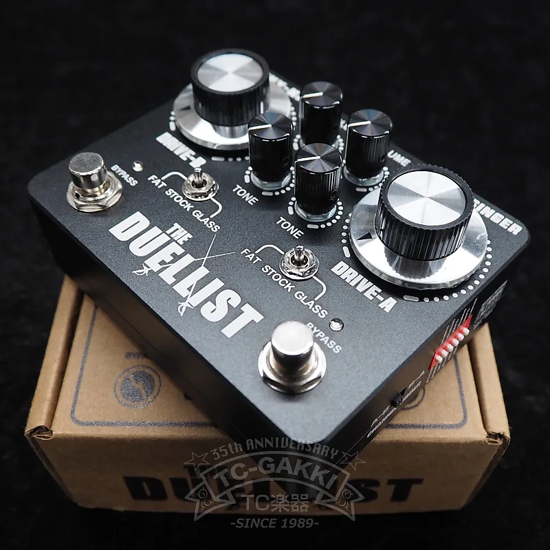 King Tone Guitar The Duellist V3 with External Dip Switches