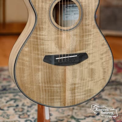 Breedlove Oregon Companion All Myrtlewood Cutaway Acoustic Guitar w/LR Baggs Pickup #8837 image 5