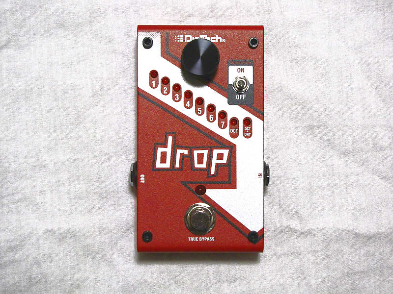 Used DigiTech Drop Dedicated Polyphonic Drop Tune Guitar Effects Pedal image 1